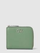 CK Calvin Klein Portemonnaie in unifarbenem Design in Mint, Größe One ...