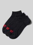 Levi's® Socken mit Label-Detail Modell 'LOW CUT BATWING LOGO' im 3er-P...