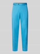 Hiltl Slim Fit Hose mit Bügelfalten Modell 'PEAKER' in Aqua, Größe 25