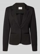 Kaffe Blazer mit Leistentaschen Modell 'jenny' in Black, Größe XS