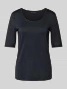 Christian Berg Woman T-Shirt mit U-Ausschnitt in Black, Größe 36