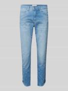 Angels Slim Fit Jeans mit Knopfverschluss in Hellblau, Größe 40