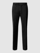 Carl Gross Modern Fit Anzughose aus Schurwolle in Black, Größe 29