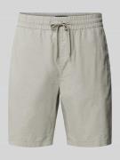 Matinique Shorts mit elastischem Bund Modell 'barton' in Mittelgrau, G...