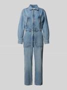Mango Jumpsuit im Denim-Look Modell 'PATTY' in Jeansblau, Größe XS
