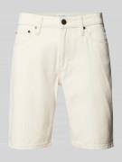 CK Calvin Klein Jeansshorts im 5-Pocket-Design in Offwhite, Größe 30