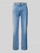 THE KOOPLES Straight Fit Jeans im 5-Pocket-Design in Marine, Größe 31