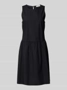 Marc O'Polo Knielanges Kleid mit Rundhalsausschnitt in Black, Größe 38