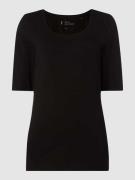 OPUS T-Shirt mit 1/2-Arm Modell 'Daily' in Black, Größe 36