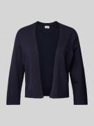 s.Oliver BLACK LABEL Cardigan mit offener Vorderseite in Marine, Größe...