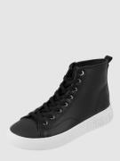 Guess High Top Sneaker aus Leder Modell 'Invyte' in Black, Größe 40