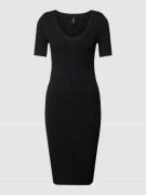 Marciano Guess Knielanges Kleid mit Feinripp Modell 'ALICE' in Black, ...
