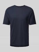 Drykorn T-Shirt in Melange-Optik Modell 'Eros' in Marine, Größe S