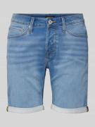 Jack & Jones Regular Fit Jeansshorts im 5-Pocket-Design in Hellblau, G...