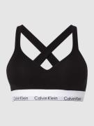 Calvin Klein Underwear Bralette mit Logo-Bund in Black, Größe XS