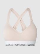 Calvin Klein Underwear Bralette mit Logo-Bund in Rosa, Größe XS