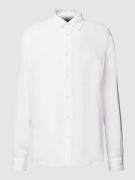 Marc O'Polo Regular Fit Leinenhemd mit Brusttasche in Weiss, Größe M