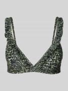 Shiwi Bikini-Oberteil mit Camouflage-Muster Modell 'Bobby' in Oliv, Gr...