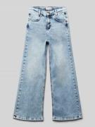 Blue Effect Wide Leg Jeans in Hellblau, Größe 140