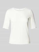 OPUS T-Shirt mit Rundhalsausschnitt in weiß in Weiss, Größe 44
