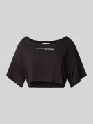 Calvin Klein Underwear Cropped T-Shirt mit Label-Print Modell 'META LE...