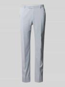 Strellson Slim Fit Anzughose mit Bügelfalten in Eisblau, Größe 48