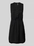 Ragwear Knielanges Kleid aus Viskose-Mix Modell 'Roissin' in Black, Gr...