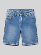 Tom Tailor Skinny Fit Jeansshorts im 5-Pocket-Design in Blau, Größe 10...
