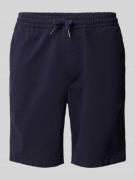 URBAN CLASSICS Regular Fit Shorts mit elastischem Bund in Marine, Größ...