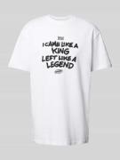 Mister Tee Oversized T-Shirt mit Statement-Print Modell 'Like a Legend...