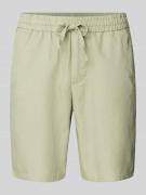 Only & Sons Shorts mit elastischem Bund Modell 'LINUS' in Hellgruen, G...