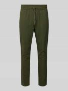 Only & Sons Tapered Fit Hose mit Stretch-Anteil Modell 'LINUS' in Oliv...