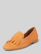 Tamaris Loafers in unifarbenem Design in Orange, Größe 36