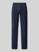 ALBERTO Regular Fit Leinenhose in unifarbenem Design Modell 'LOU' in M...