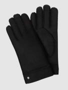 Roeckl Handschuhe aus Shearling in Black, Größe 7