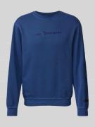 The Hundreds Sweatshirt mit Label-Stitching Modell 'Bar' in Marine, Gr...