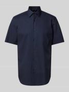 BOSS Regular Fit Business-Hemd mit Kentkragen Modell 'Joe' in Marine, ...