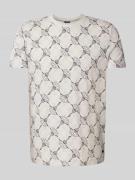 JOOP! Collection T-Shirt mit Allover-Muster Modell 'Bartek' in Stein, ...
