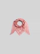 Lala Berlin Schal mit Allover-Print in Pink, Größe One Size