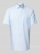 OLYMP Modern Fit Business-Hemd mit Brusttasche in Bleu, Größe 39