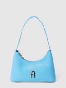 FURLA Handtasche mit Label-Detail Modell 'DIAMANTE' in Aqua, Größe 1