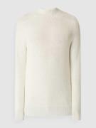 GRAN SASSO Pullover aus Schurwolle in Offwhite, Größe 56