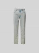WON HUNDRED Regular Fit Jeans im Used-Look in Hellgrau, Größe 31