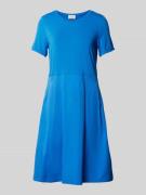 ROBE LÉGÈRE Knielanges Kleid im Stufen-Look in Bleu, Größe 38