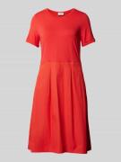 ROBE LÉGÈRE Knielanges Kleid im Stufen-Look in Rot, Größe 42
