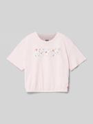Levi’s® Kids T-Shirt mit Logo-Print Modell 'MEET AND GREET' in Hellros...