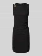 Guess Knielanges Kleid mit Label-Applikation Modell 'FEBE' in Black, G...