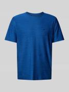 Joy T-Shirt in melierter Optik Modell 'VITUS' in Blau, Größe 48
