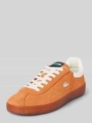 Lacoste Ledersneaker mit Label-Patch und Logo-Print Modell 'BASESHOT' ...