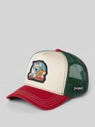 Capslab Trucker Cap mit Motiv-Badge Modell 'Tom&Jerry' in Offwhite, Gr...